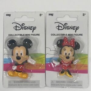 Mickey/Minnie Mouse Disney Mini Figures